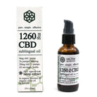 1260mg cbd organic full spectrum hemp extract sub lingual oil
