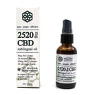 2520mg CBD organic sublingual oil hemp extract