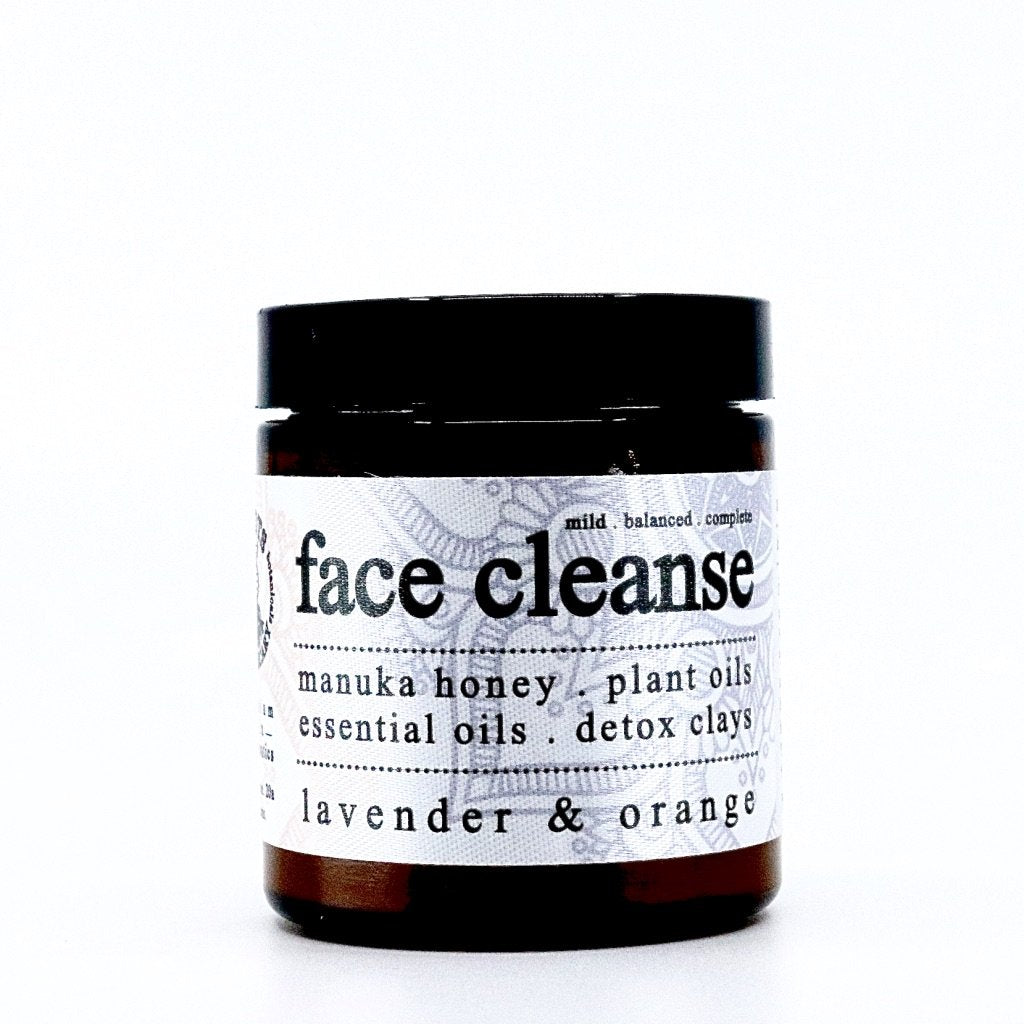 organic face cleanse. manuka honey. natural ingredients. organic ingredients.