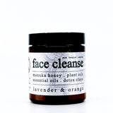 organic face cleanse. manuka honey. natural ingredients. organic ingredients.