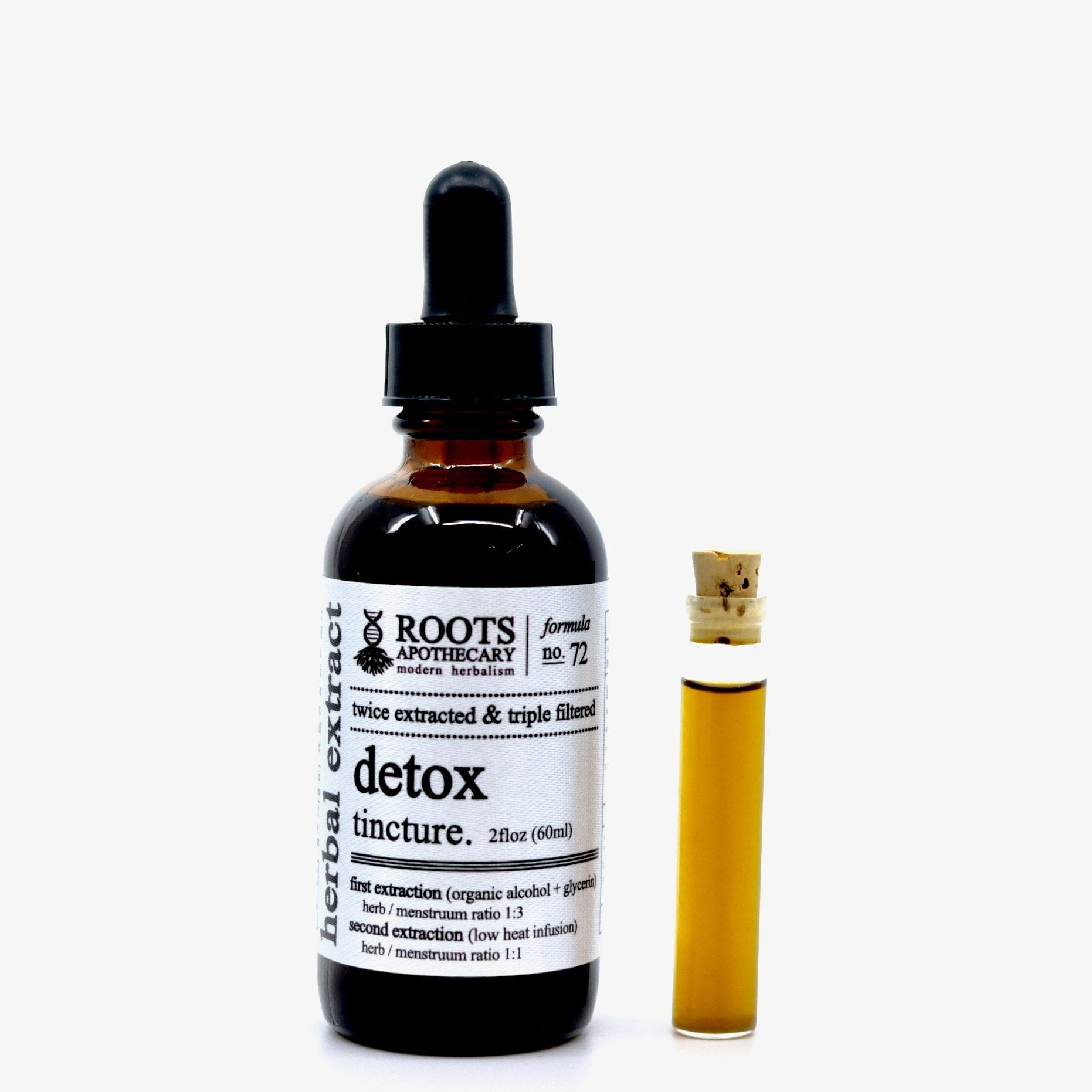 holistic detox tincture. organic dandelion, burdock and more. ayurvedic tincture. 