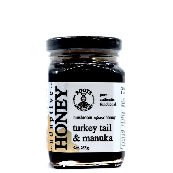 adaptive honey. turkey tail + manuka honey